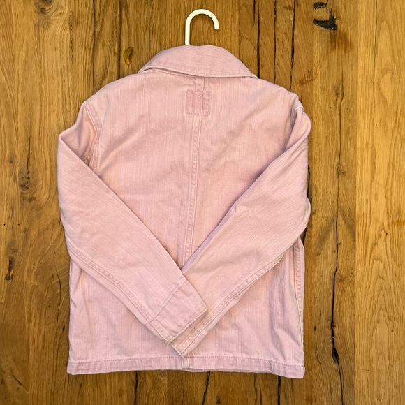 GAP. Size M. (Girls). Lilac button up denim jacket. Excellent condition - Picture 8 of 9